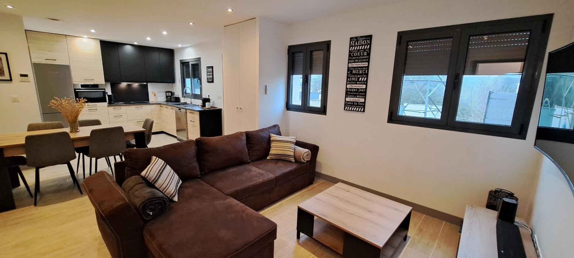 Pacific Green-2 Big Suites-3 Pieces 80m2-parking 2 Cars-jardin-confort Сasa de vacaciones