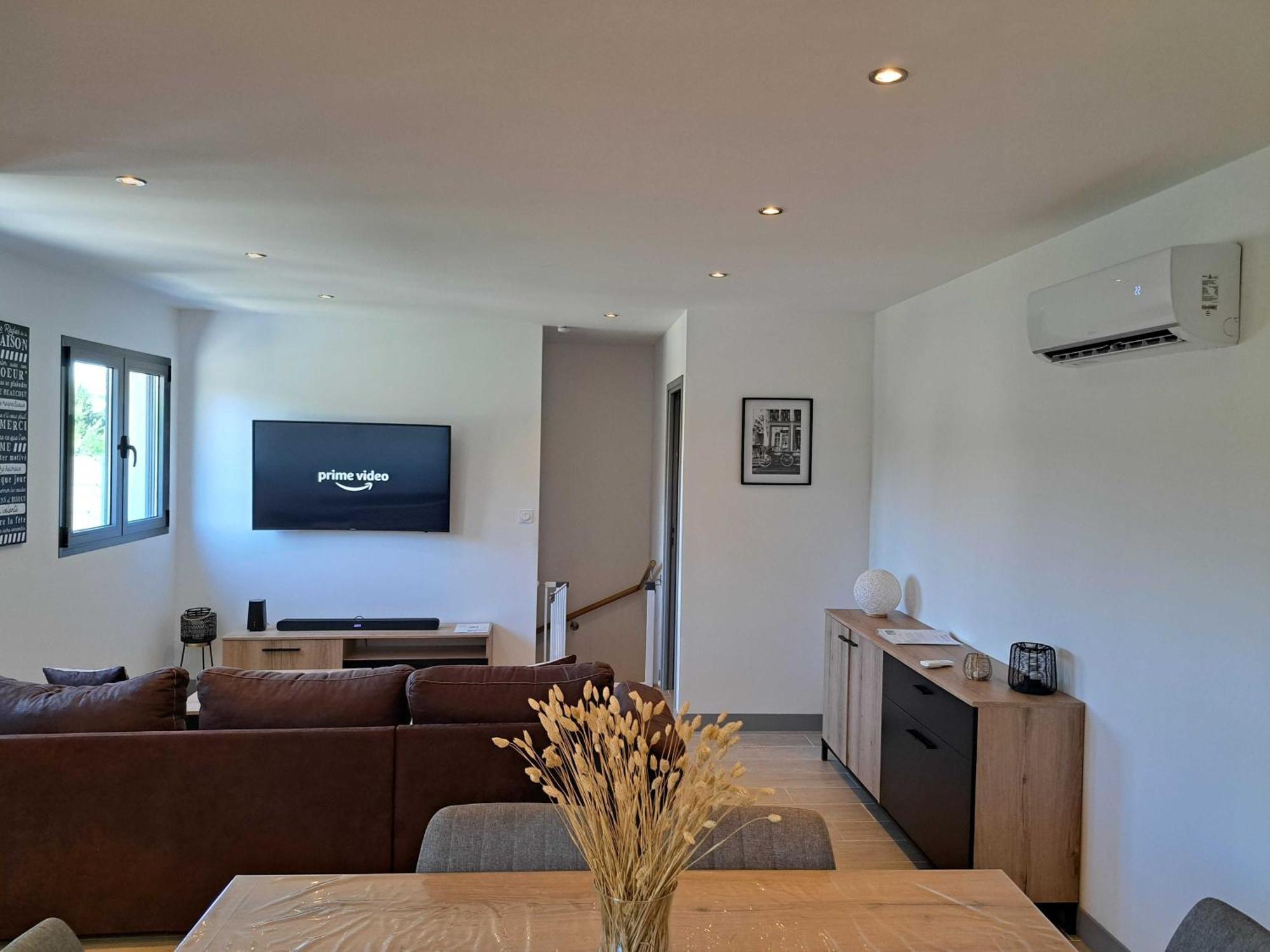 Hébergement de vacances Pacific Green-80m2-clime-2 Big Suites-parking Prive 2 Cars-jardin-confort